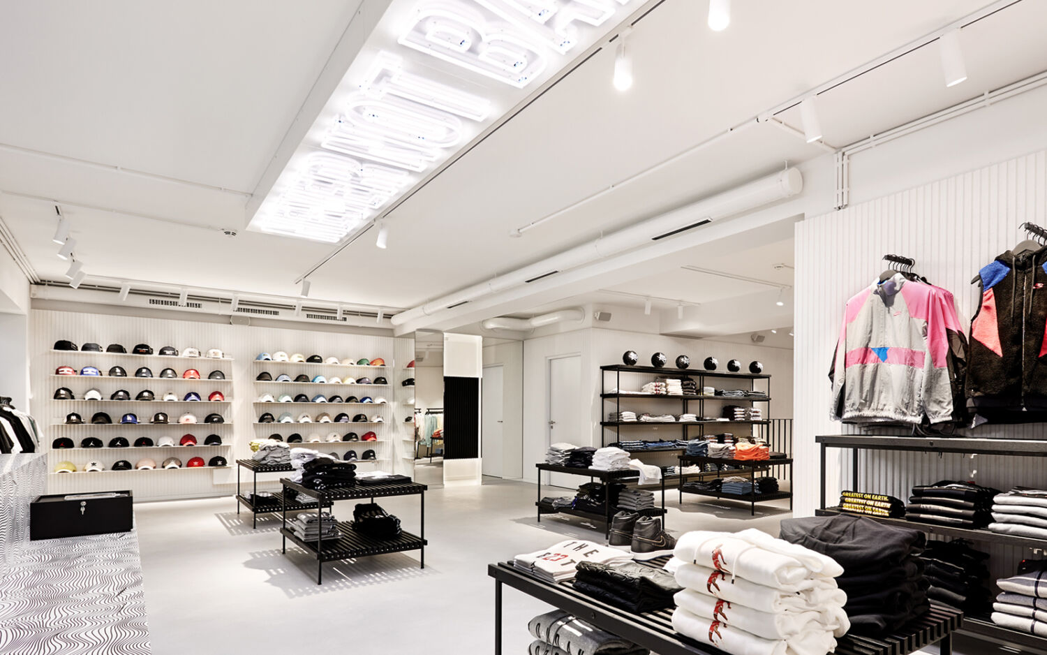 Kickz FlagshipStore Licht 01 Lighting Design